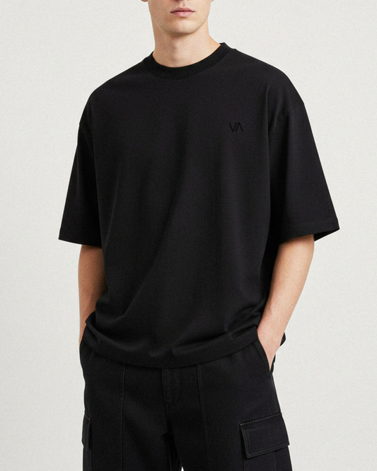 BLVKBLNK Black Oversized Tee